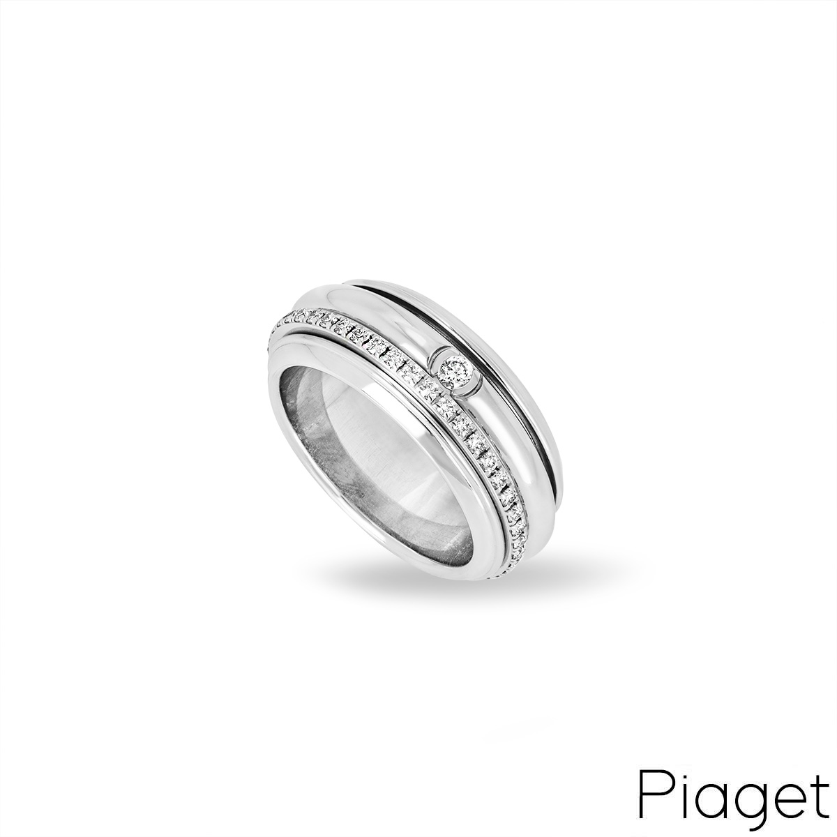 Piaget White Gold Diamond Possession Ring Rich Diamonds